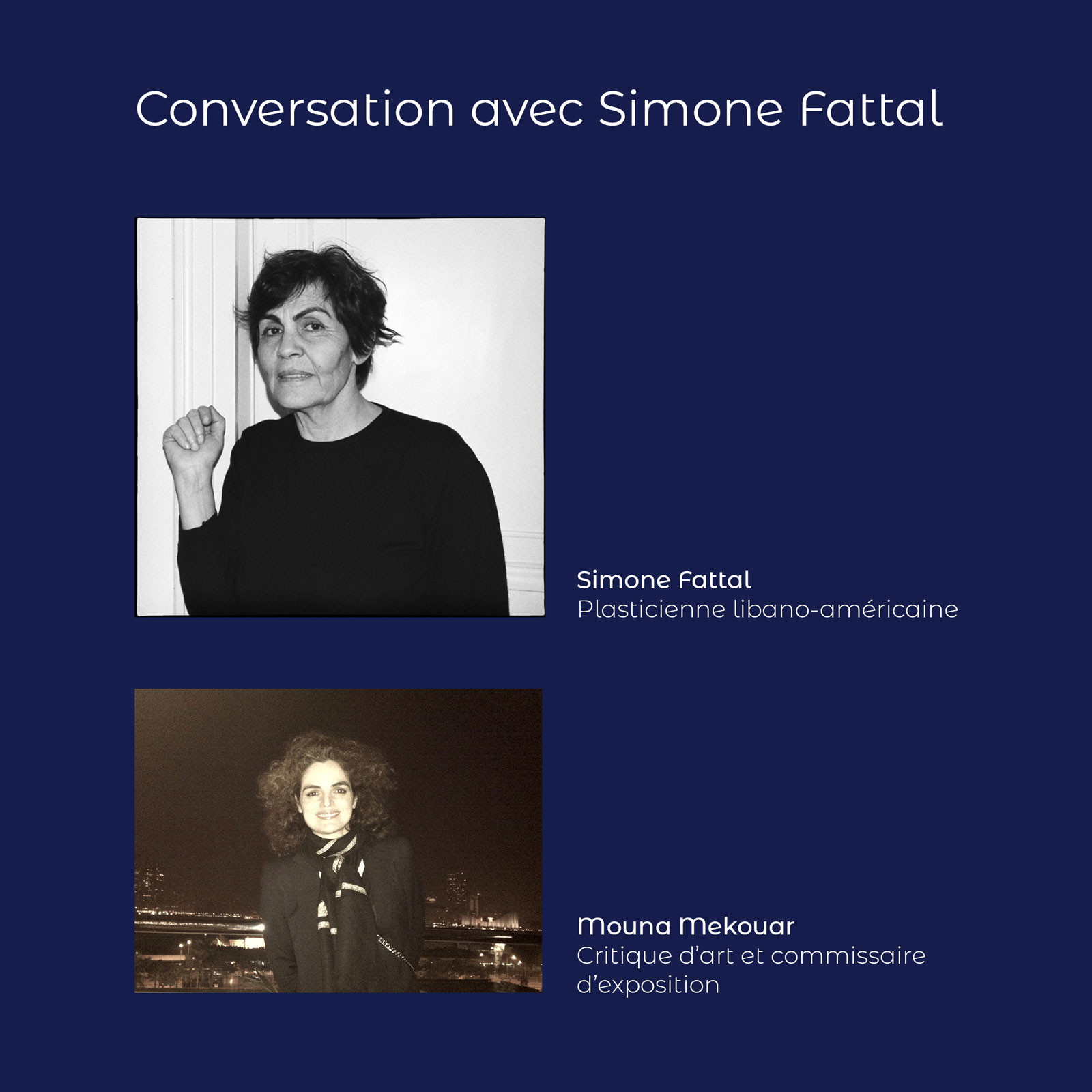 Conversation avec Simone Fattal